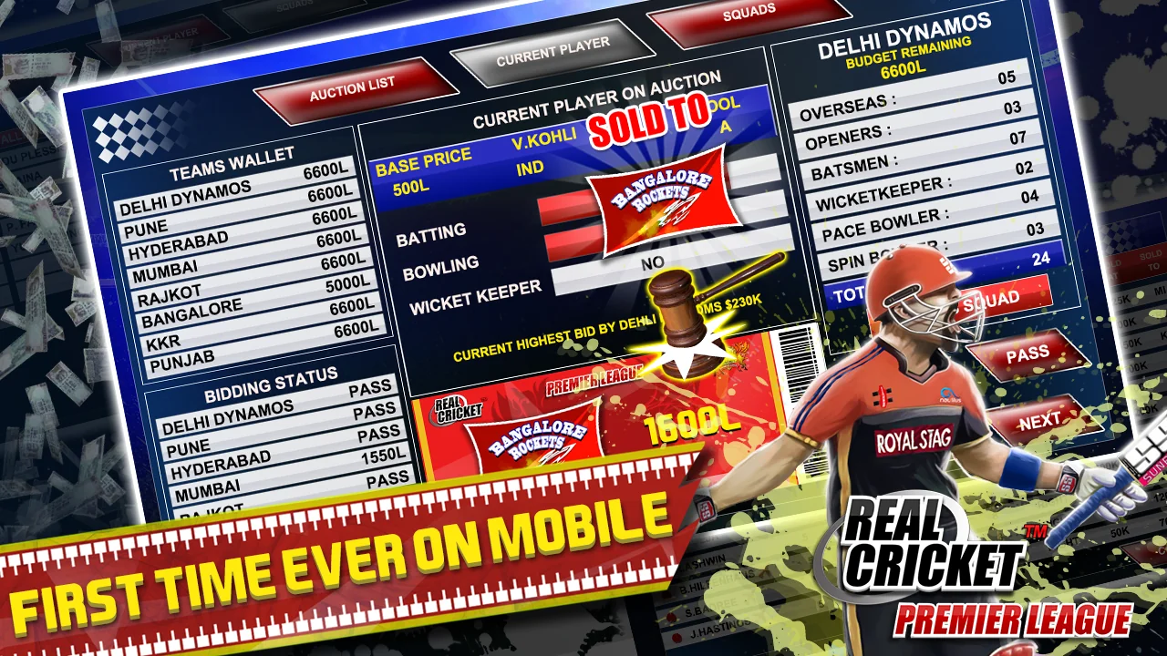 Screenshot Real Cricket Premier League 3