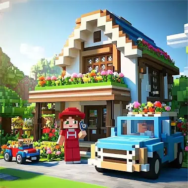 Village City Life Building Ícone