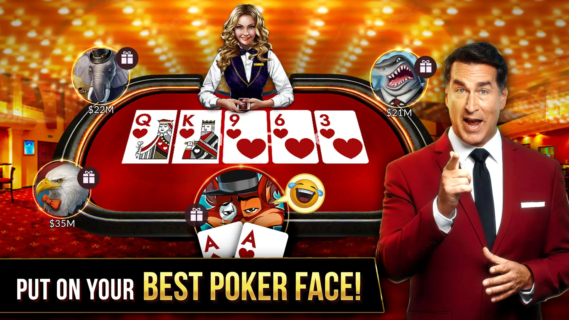 Zrzut ekranu Zynga Poker- Texas Holdem Game 6