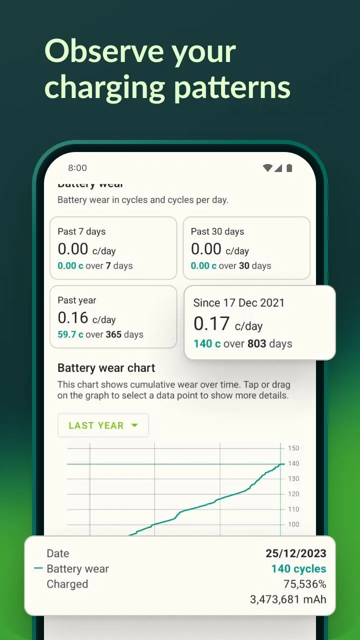 Captura de pantalla Accu​Battery 4