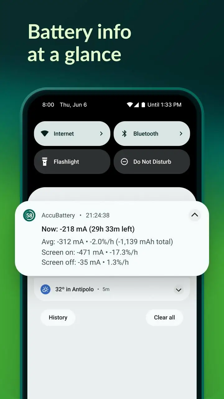 Captura de pantalla Accu​Battery 8