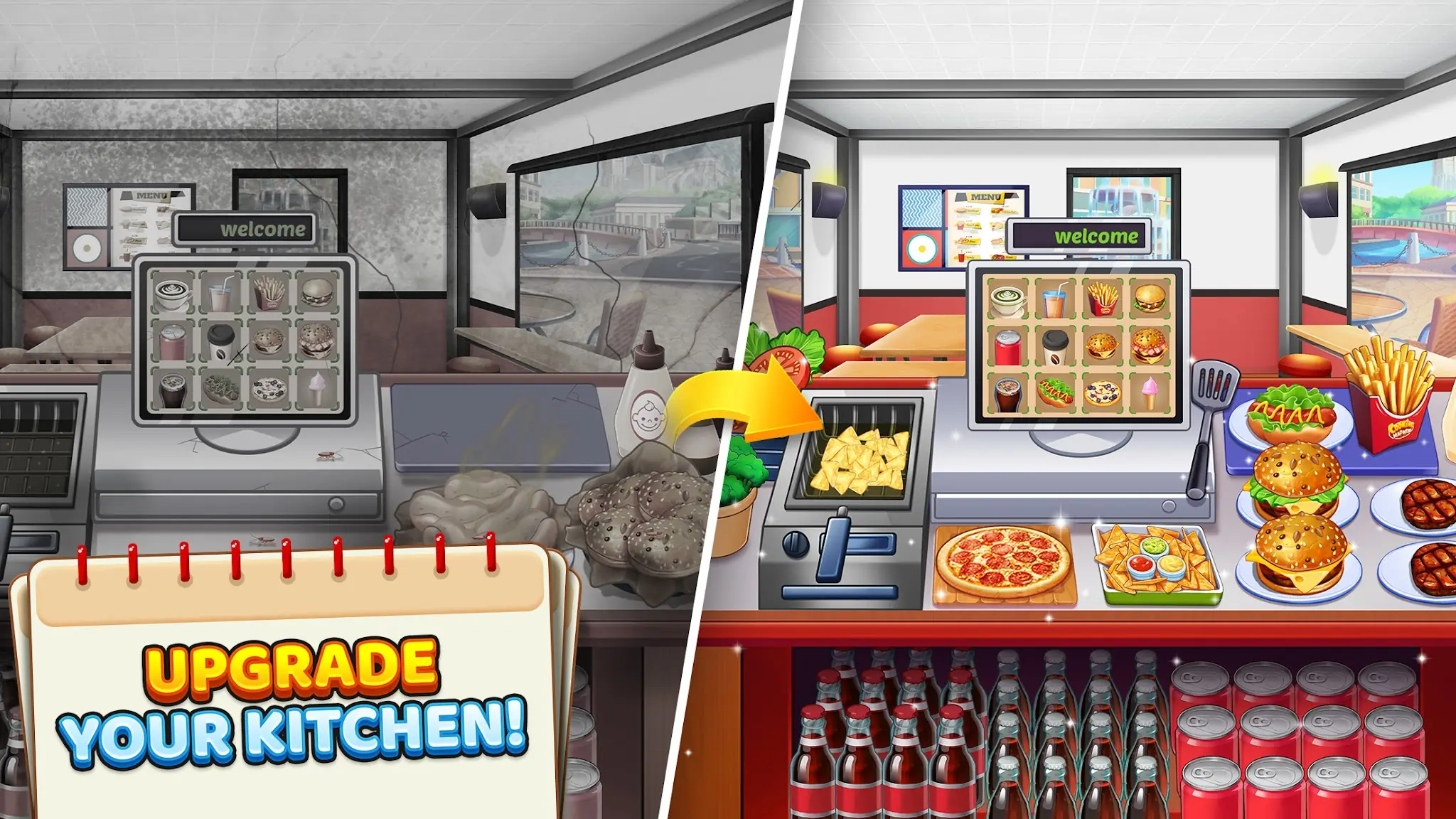 Снимка на екрана Cooking Madness: A Chef's Game 4
