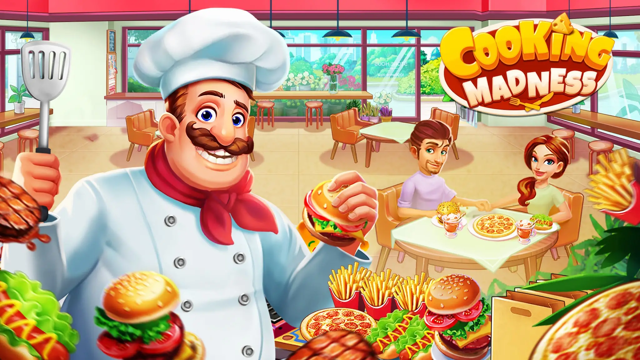 Снимка на екрана Cooking Madness: A Chef's Game 6