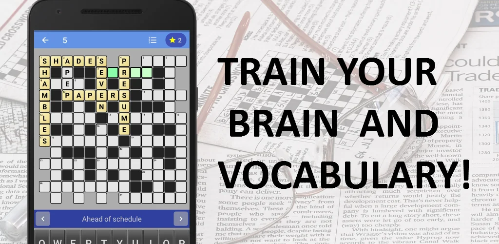 English Crossword puzzle joc copertă pentru Android