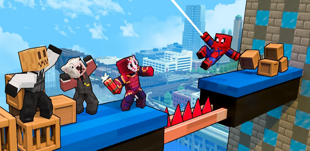 Rope Hero: Spider Fighting игра обложка для Android