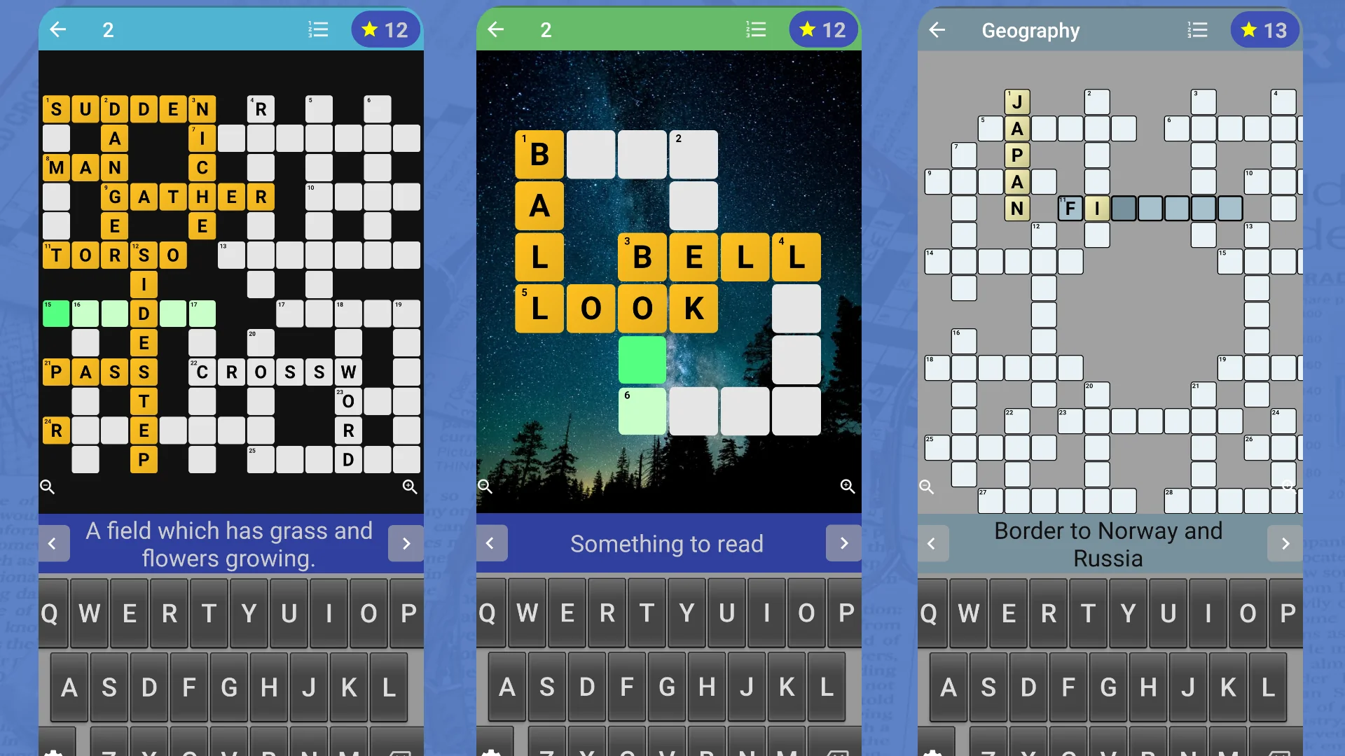 Captură de ecran English Crossword puzzle 1