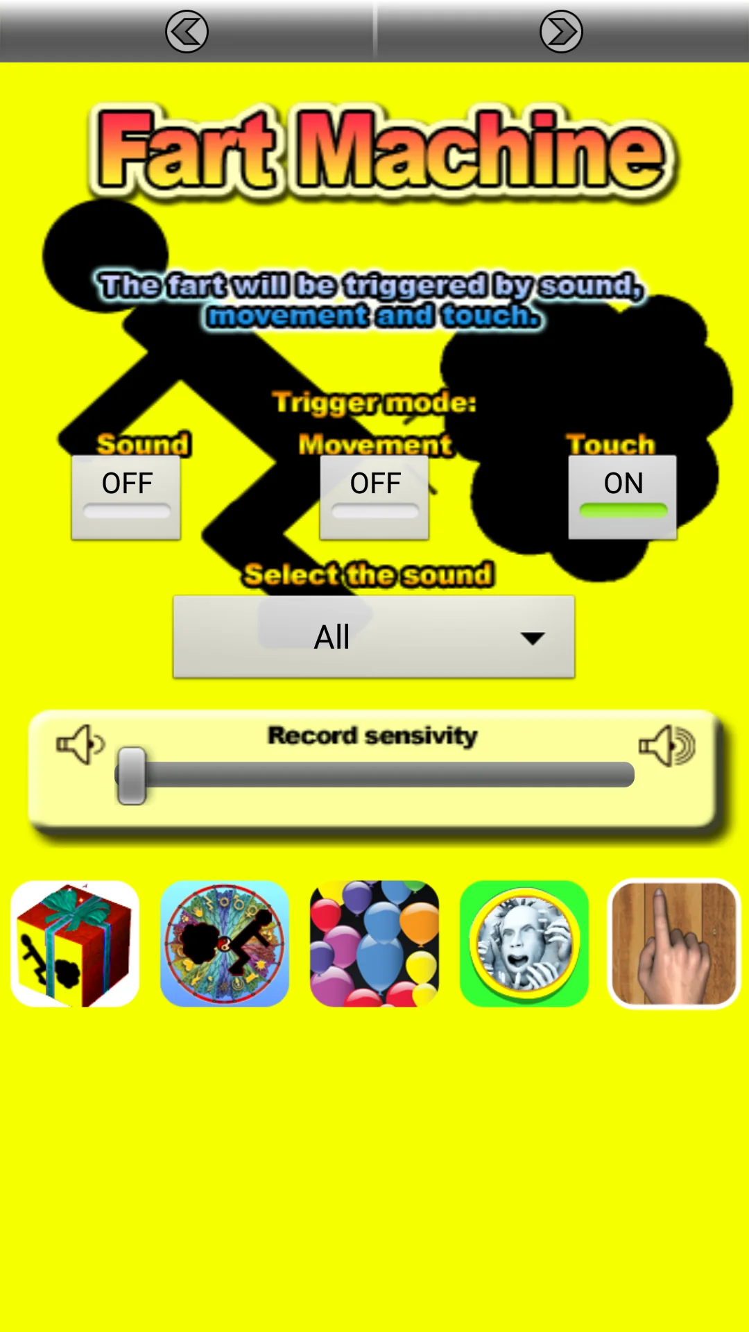 Скриншот Fart Sound Board Fart Sounds 2