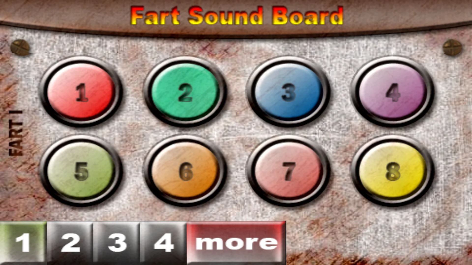 Скриншот Fart Sound Board Fart Sounds 4