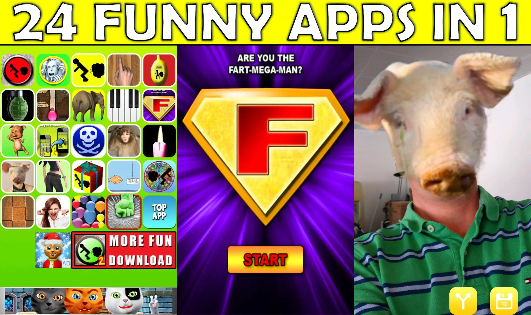 Скриншот Fart Sound Board Fart Sounds 8