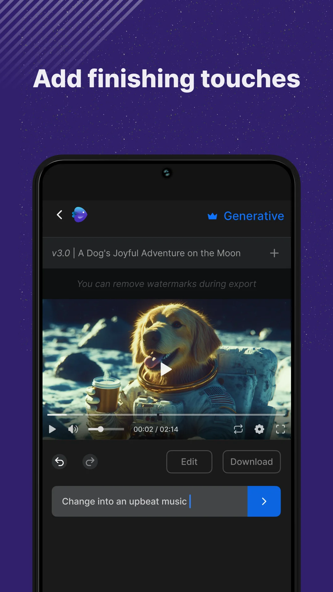Скриншот invideo AI: AI Video Generator 5