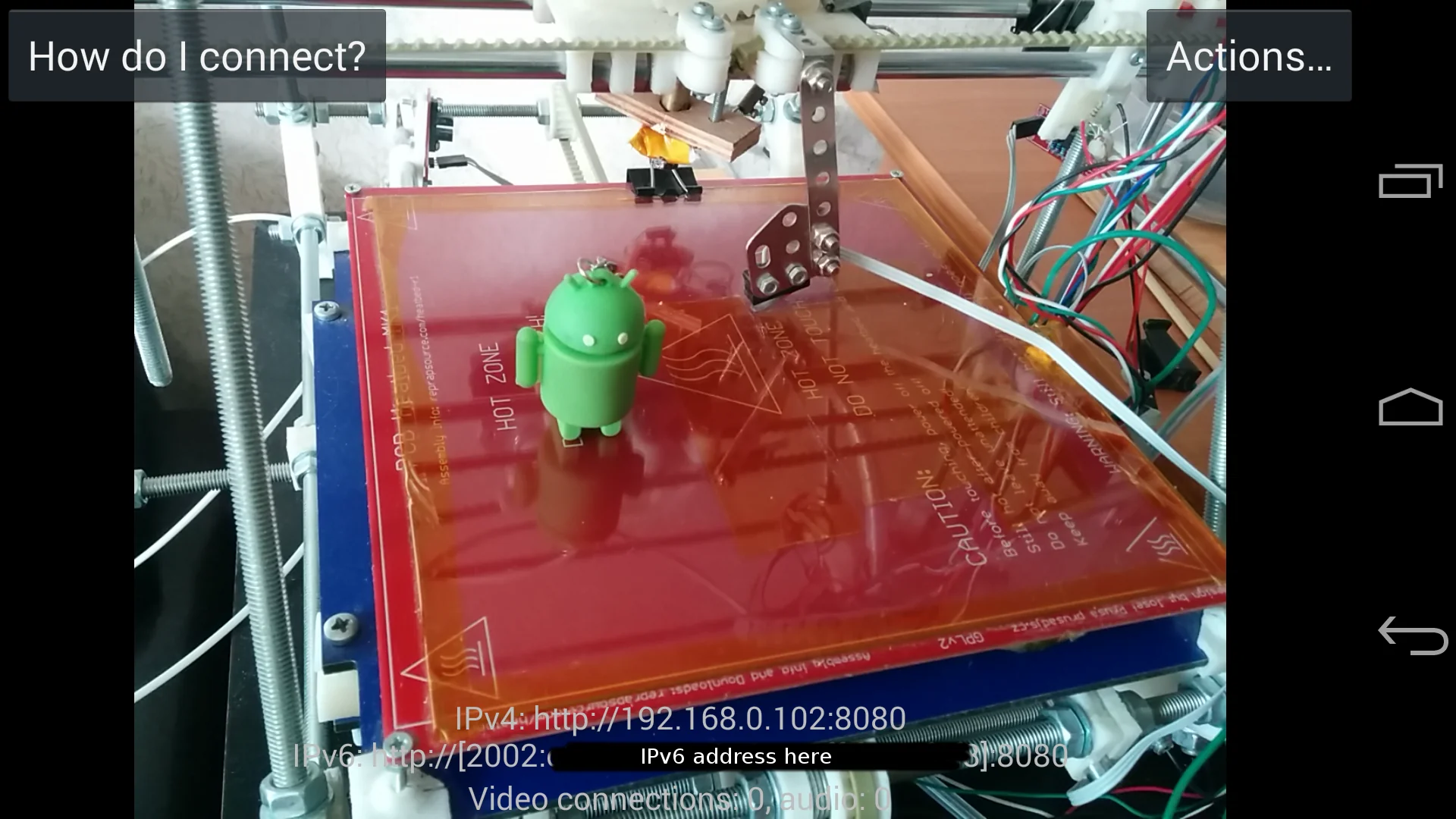 Скриншот IP Webcam 2