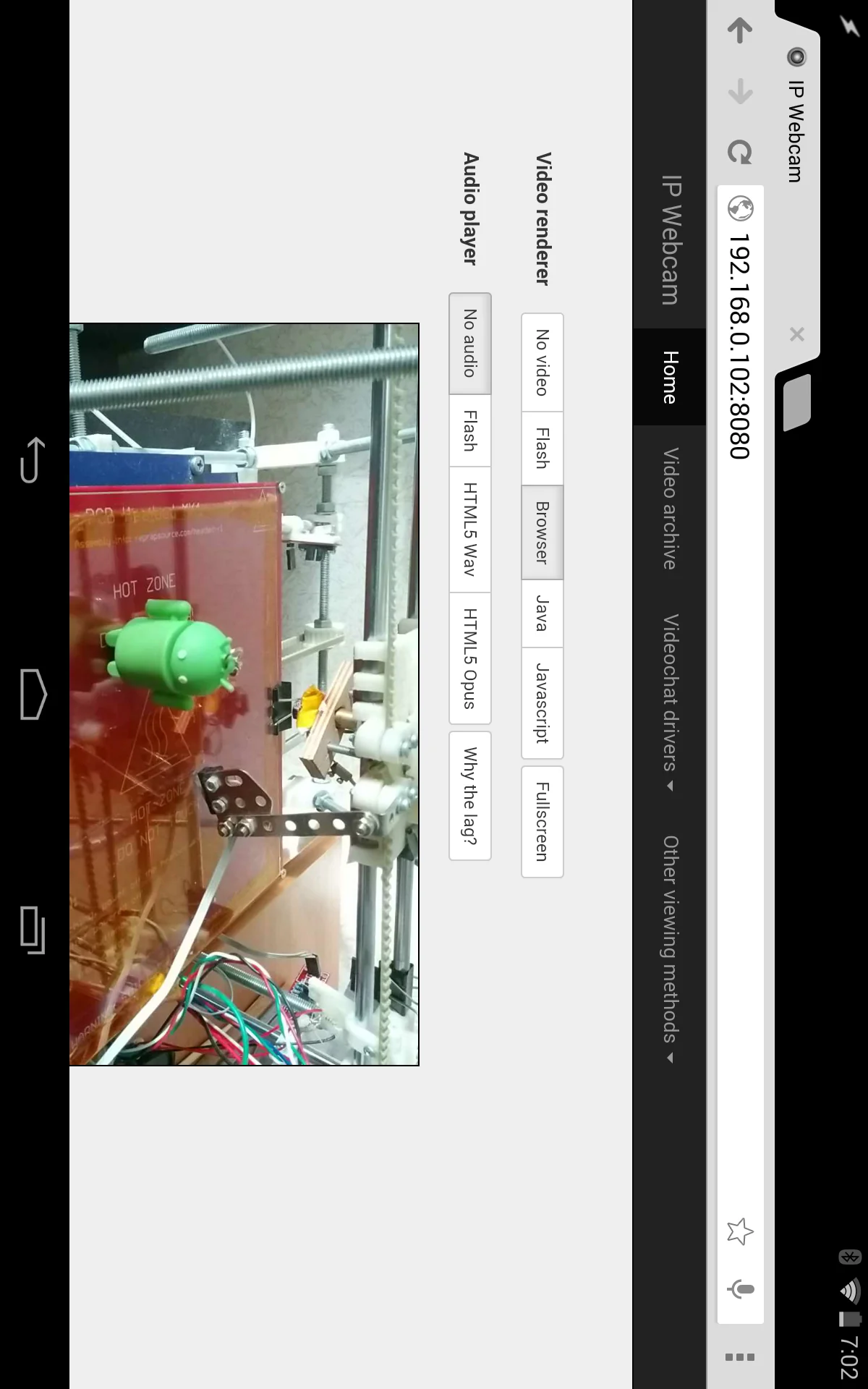 Скриншот IP Webcam 6