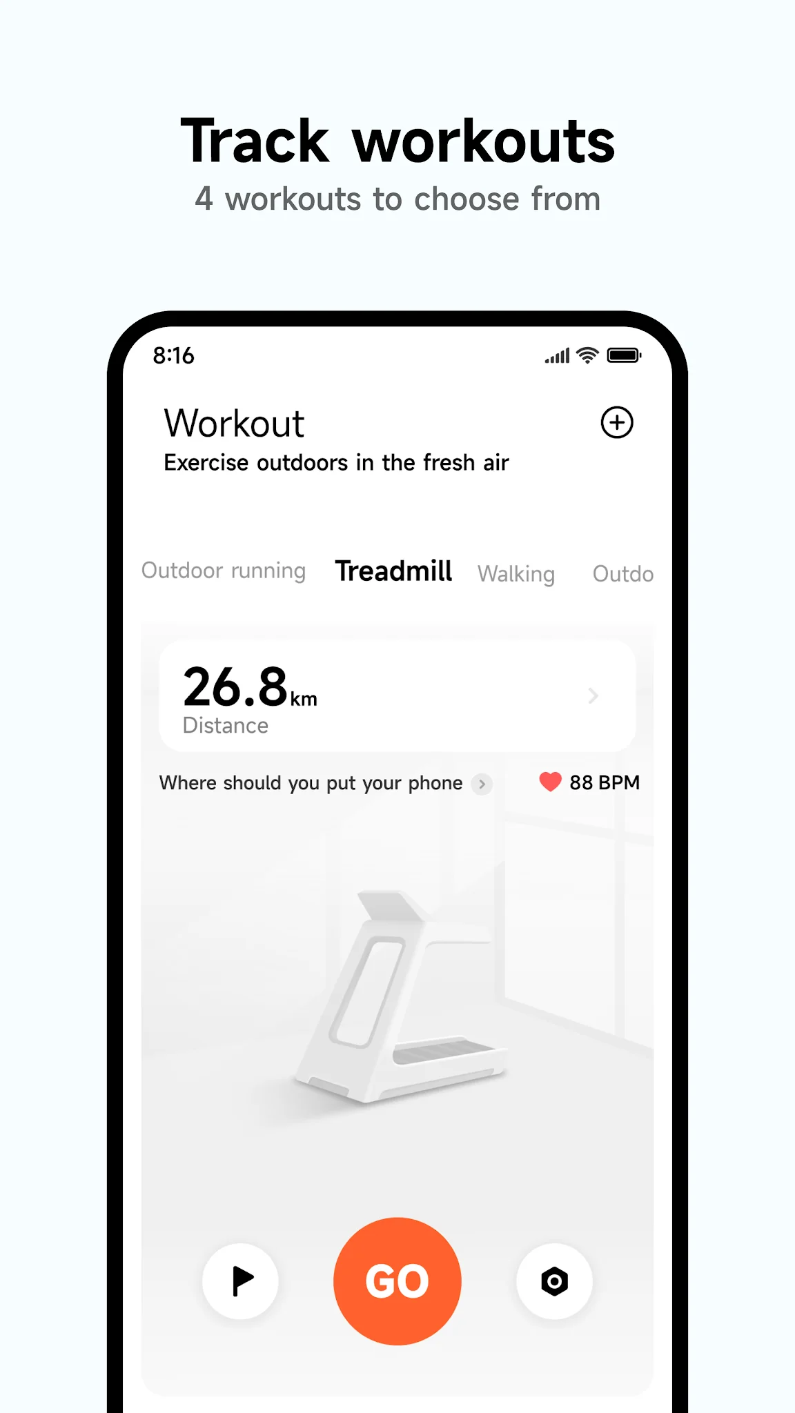 Schermata Mi Fitness 2