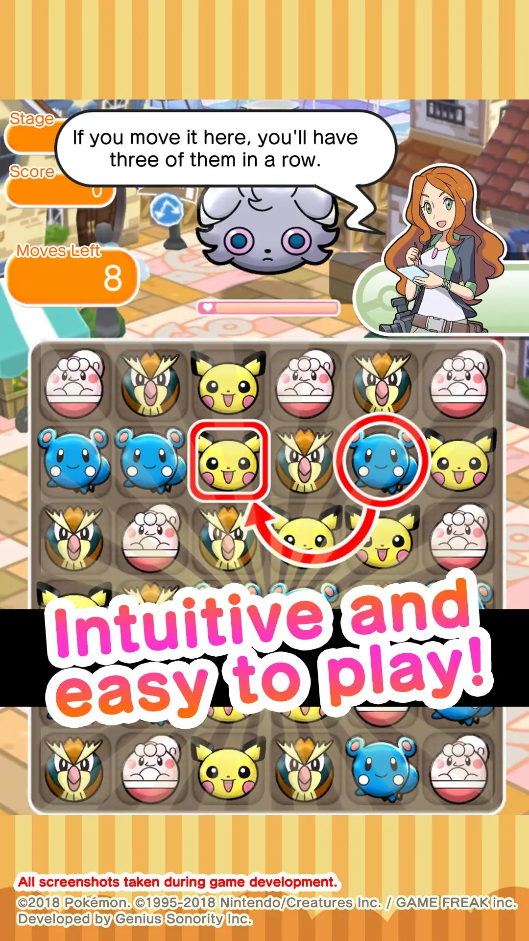 스크린샷 Pokémon Shuffle 3