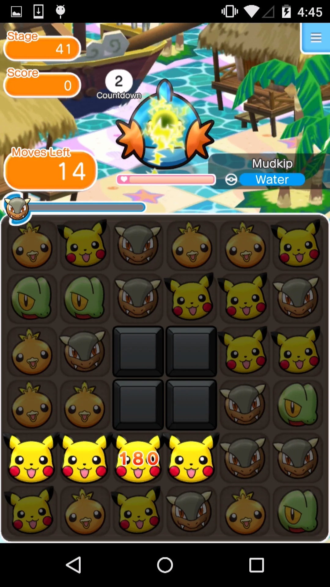 스크린샷 Pokémon Shuffle 4
