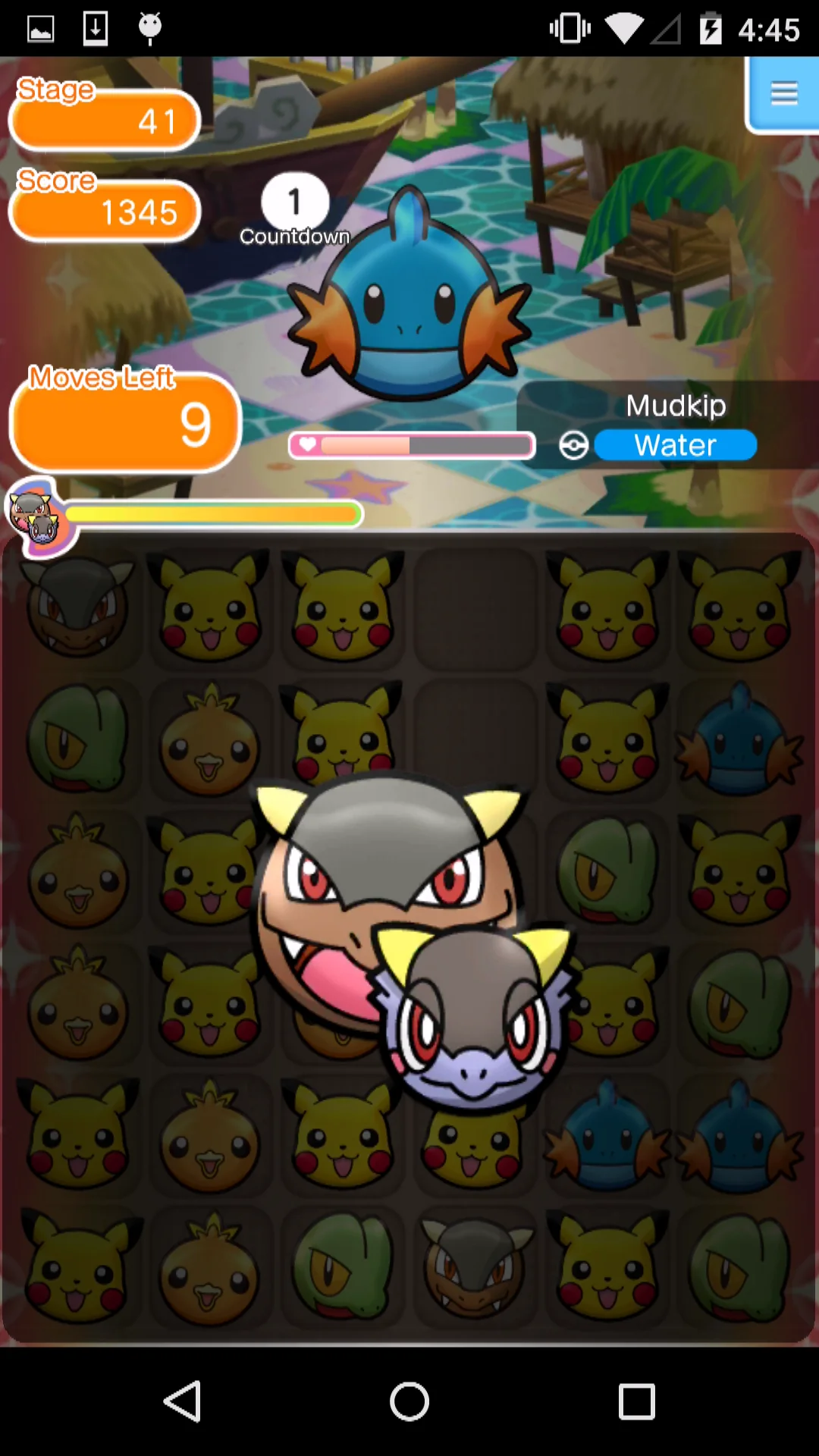 스크린샷 Pokémon Shuffle 5