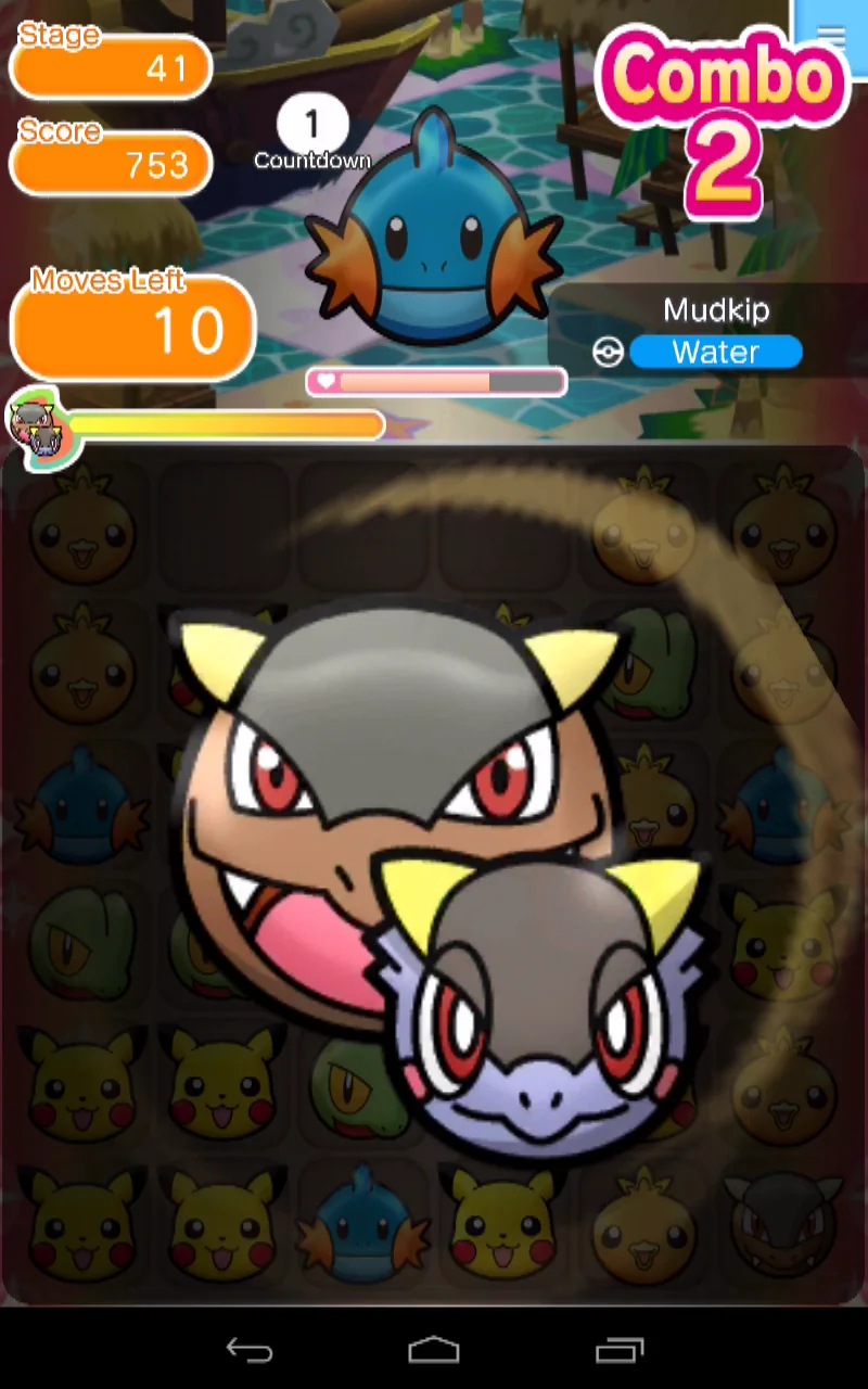 스크린샷 Pokémon Shuffle 7