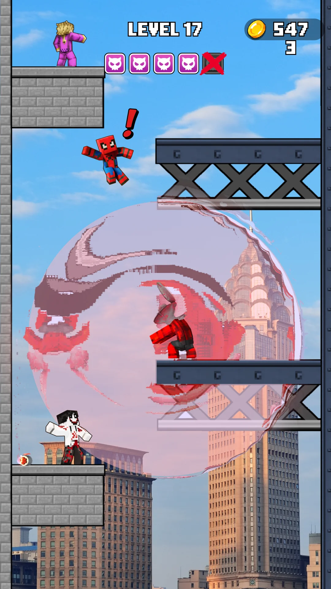 Скриншот Rope Hero: Spider Fighting 1