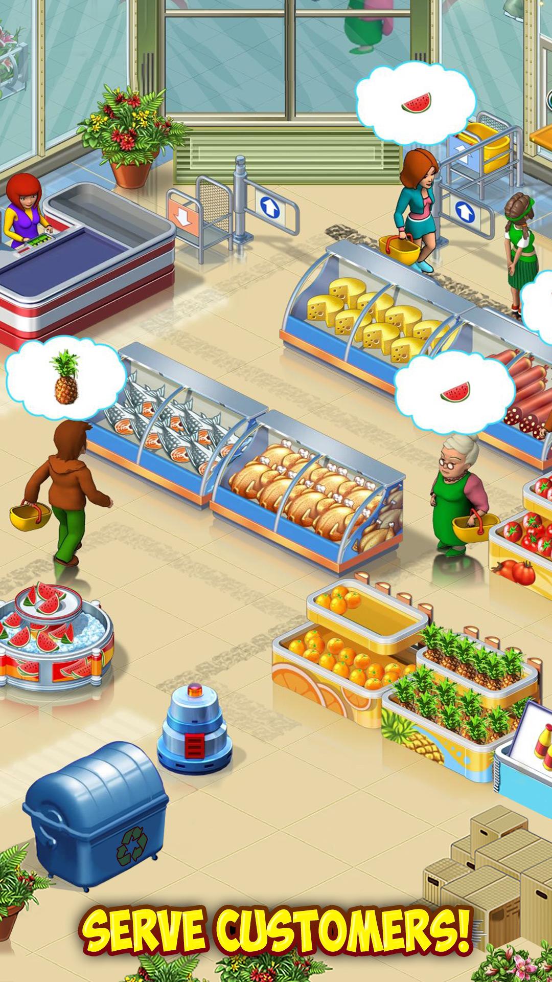 Tangkapan layar Supermarket Mania Journey 2