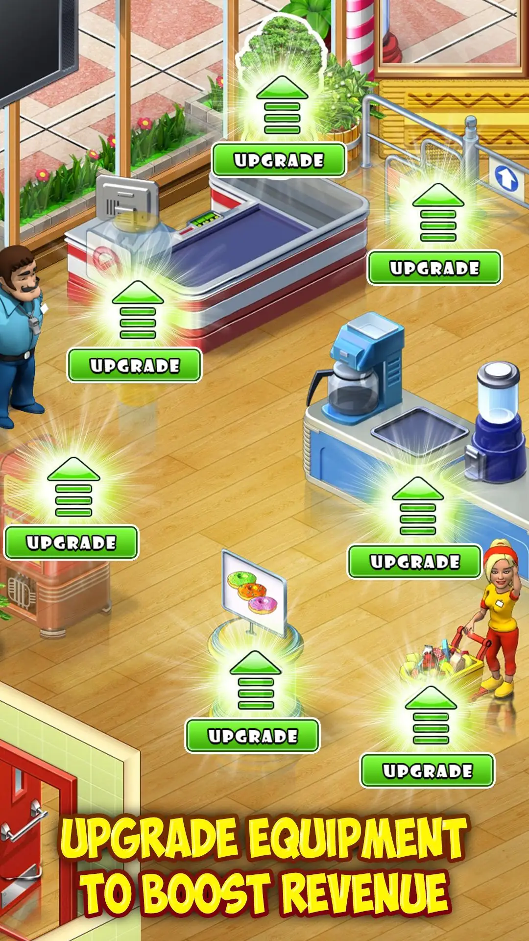 Tangkapan layar Supermarket Mania Journey 3