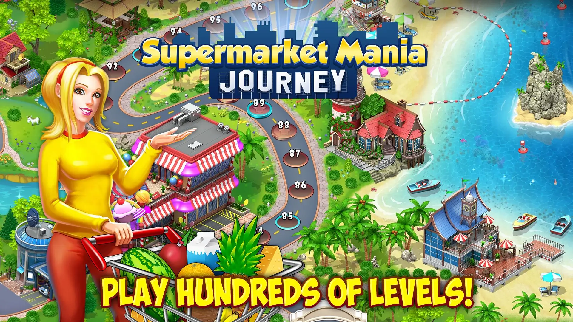 Tangkapan layar Supermarket Mania Journey 6