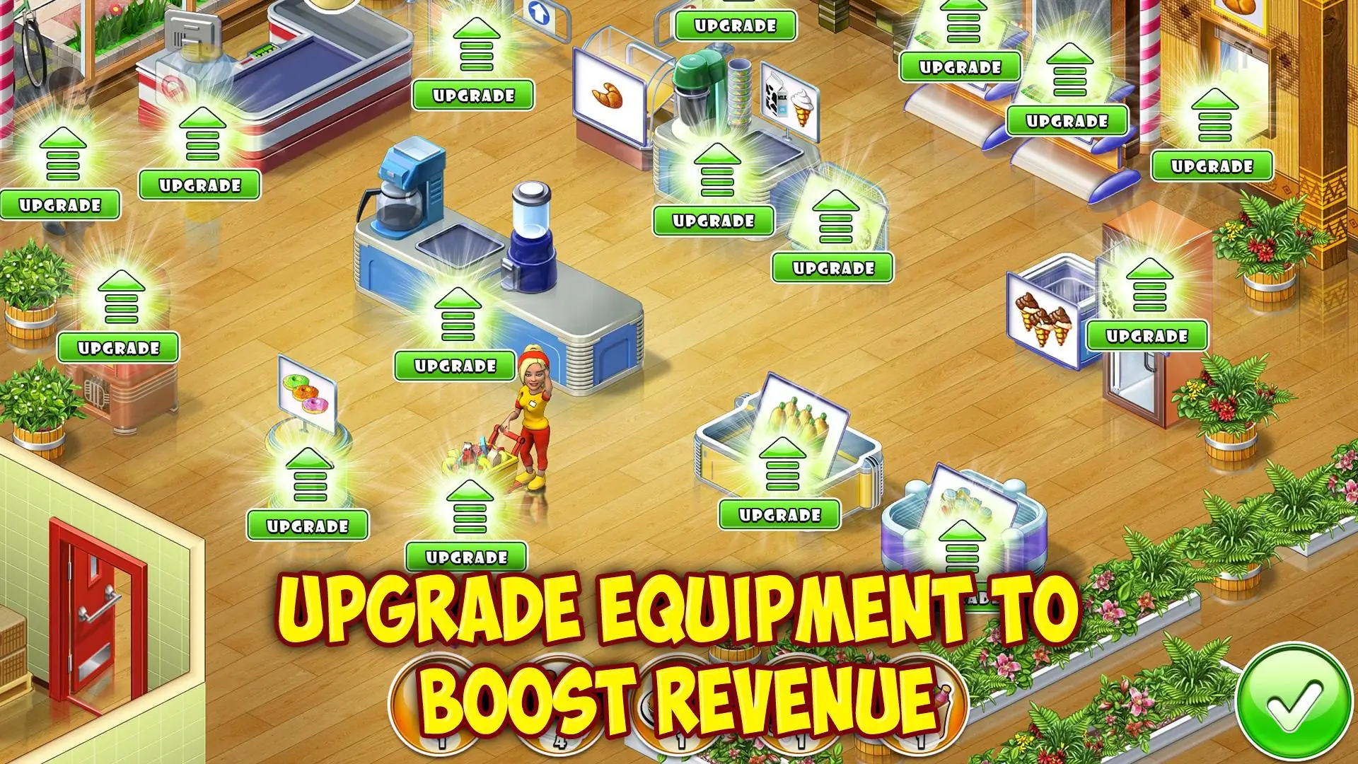 Tangkapan layar Supermarket Mania Journey 8