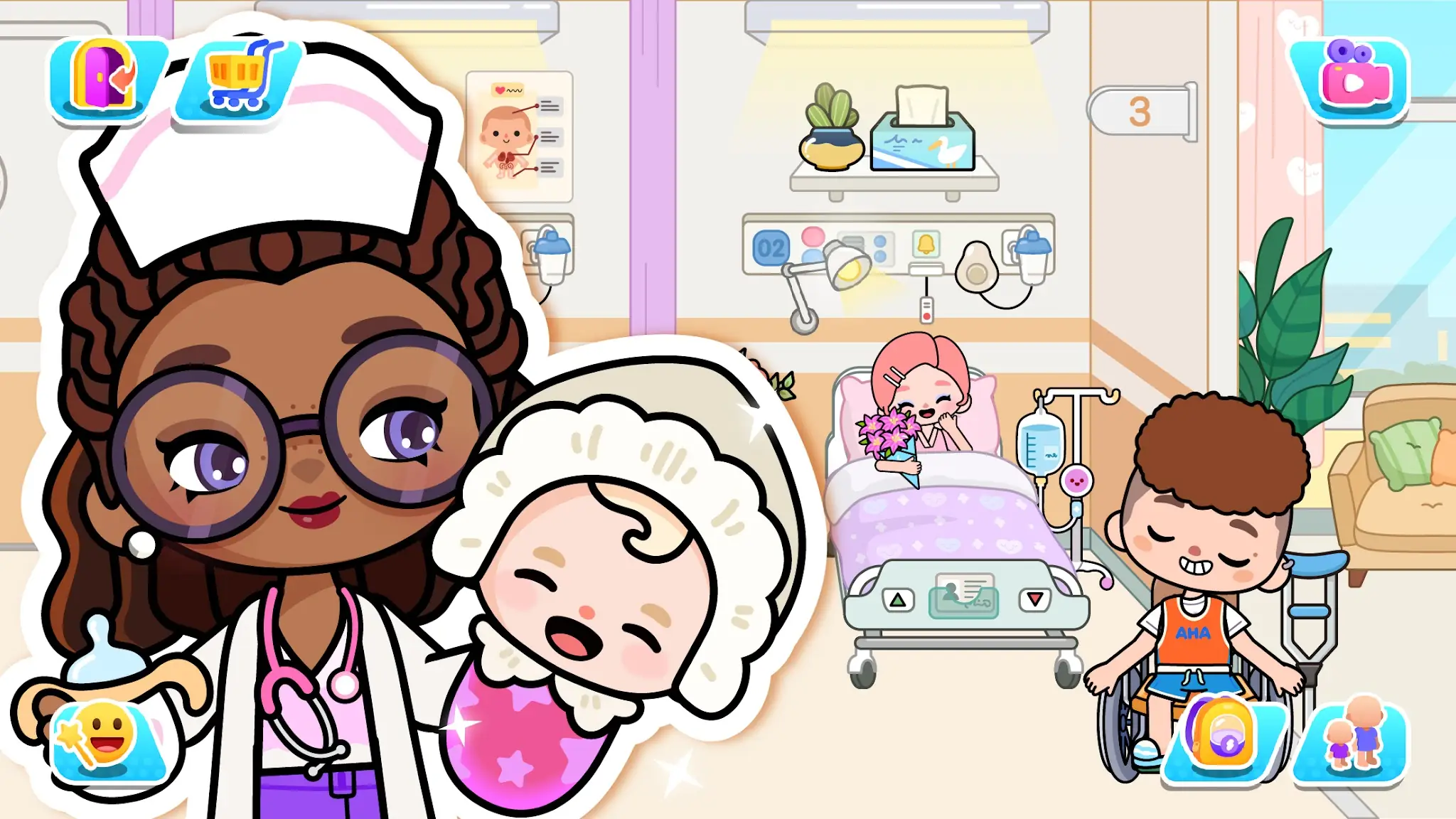 Screenshot Aha World: Doll Dress-Up Game 3