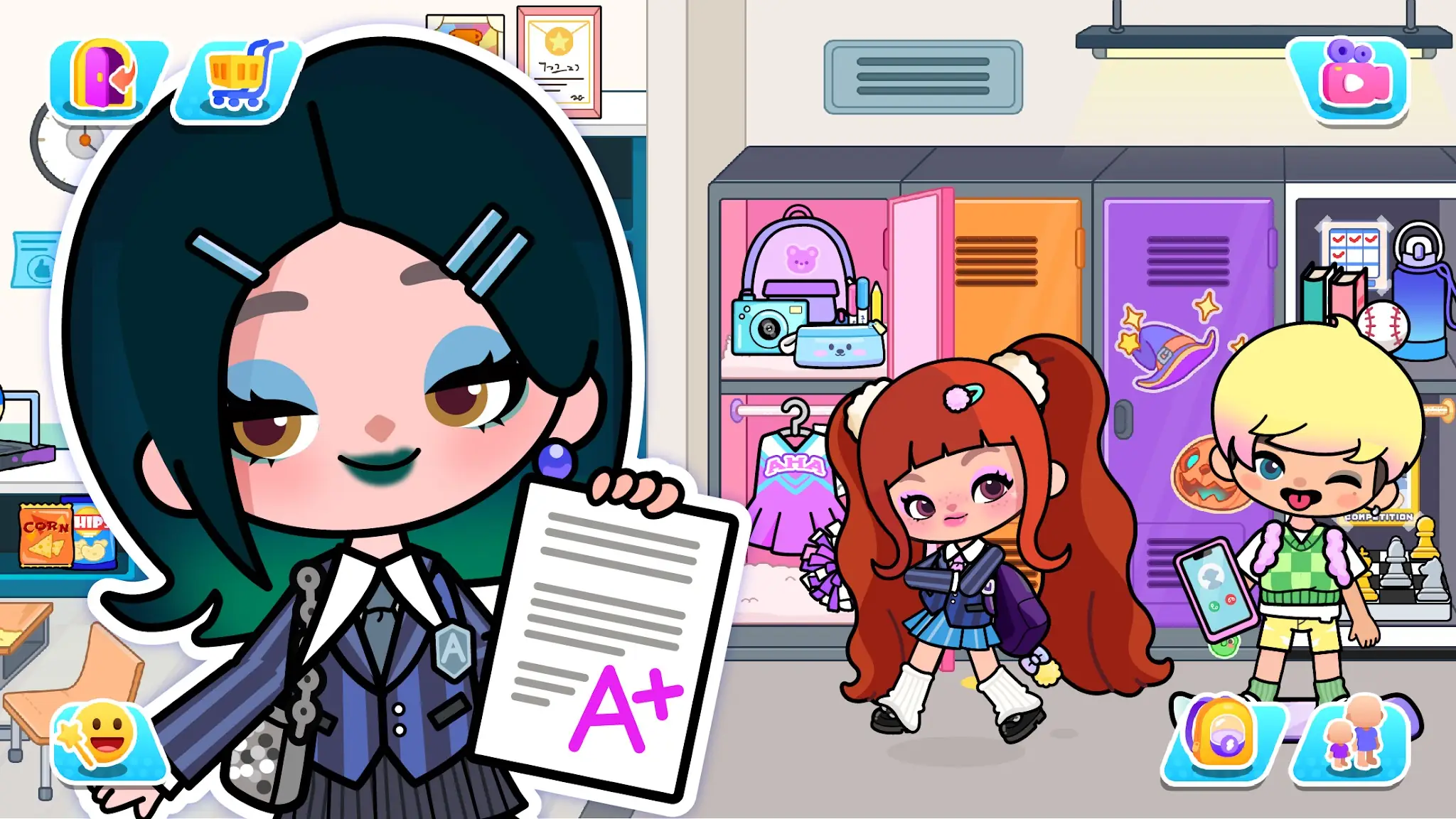Screenshot Aha World: Doll Dress-Up Game 5