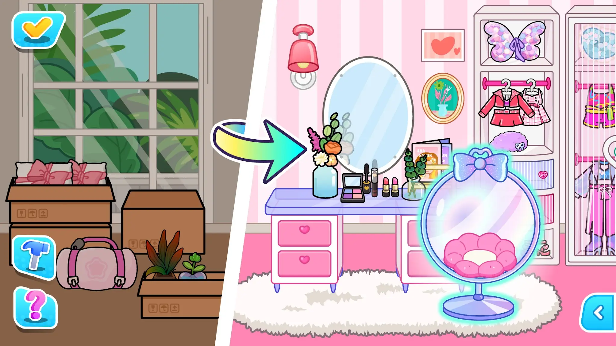 Screenshot Aha World: Doll Dress-Up Game 8