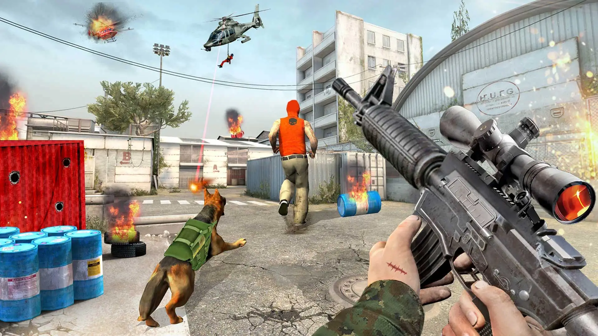 Скриншот Army Commando FPS Shooting Sim 7