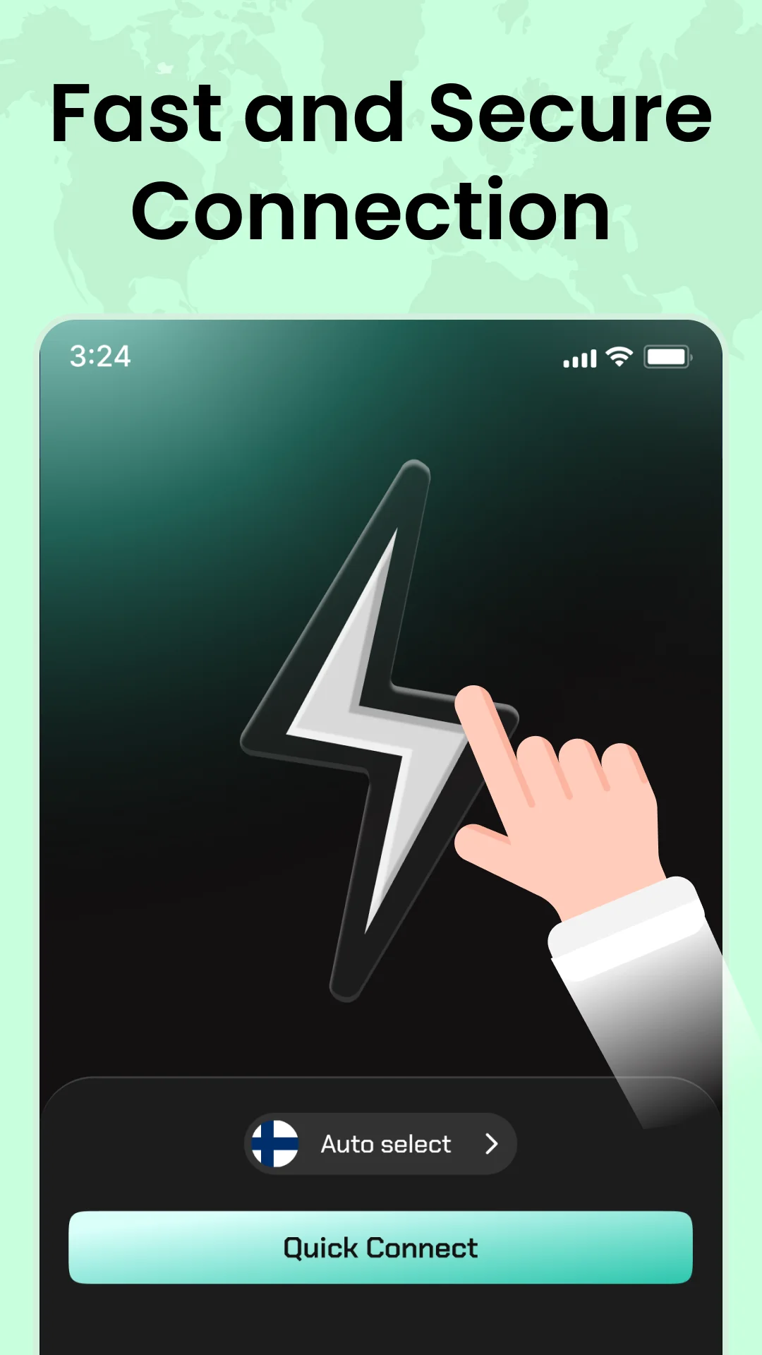 Captură de ecran Bolt VPN: Fast & Secure VPN 2