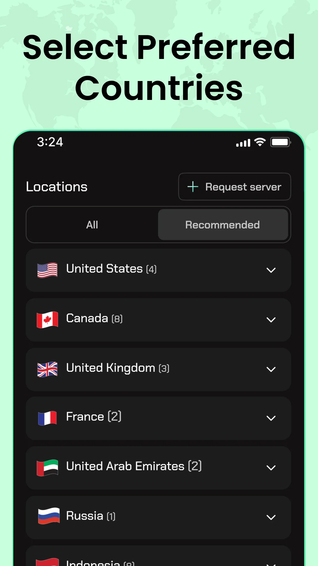 Captură de ecran Bolt VPN: Fast & Secure VPN 3