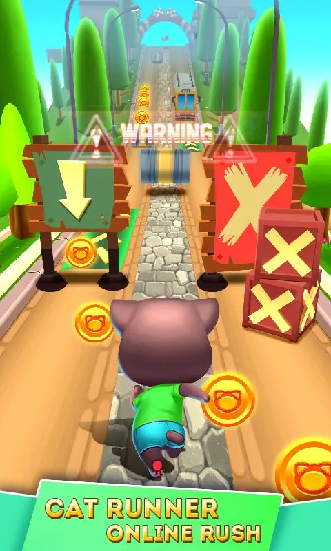 Snímek obrazovky Cat Runner 2