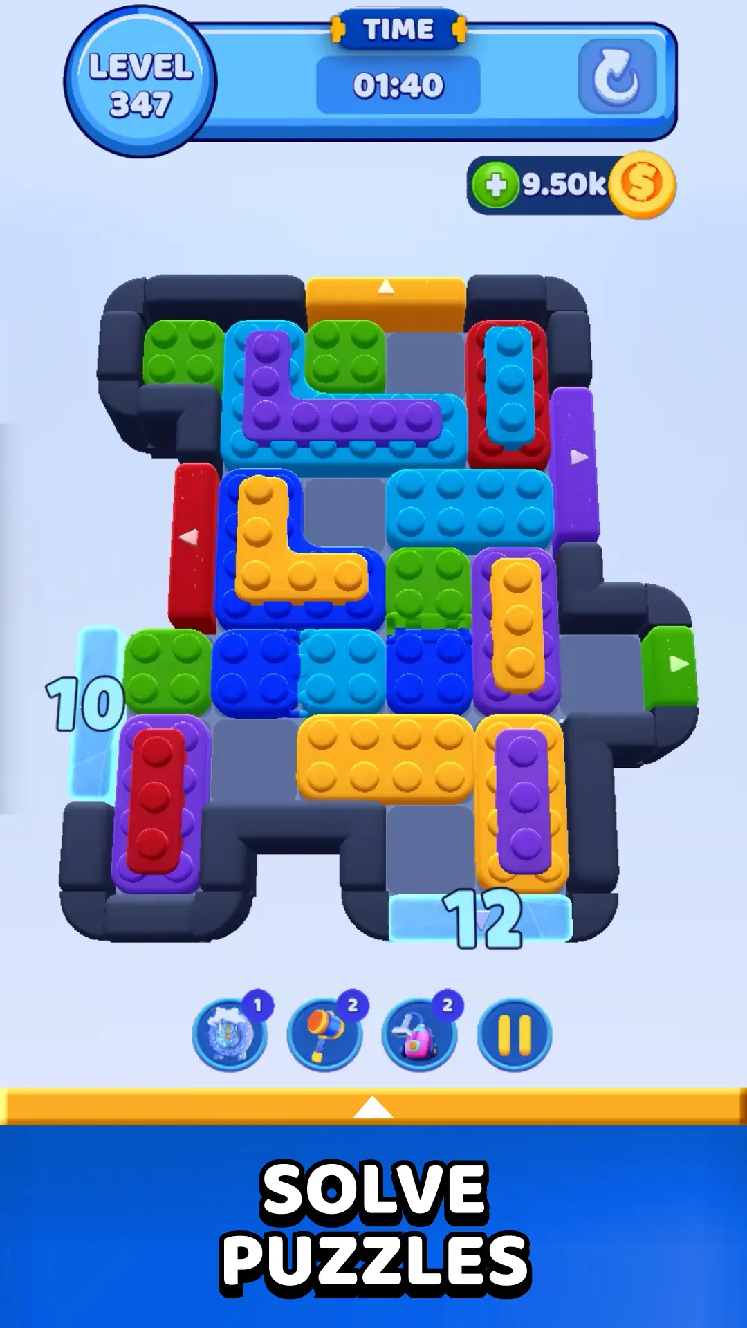 لقطة شاشة Color Block Jam %د