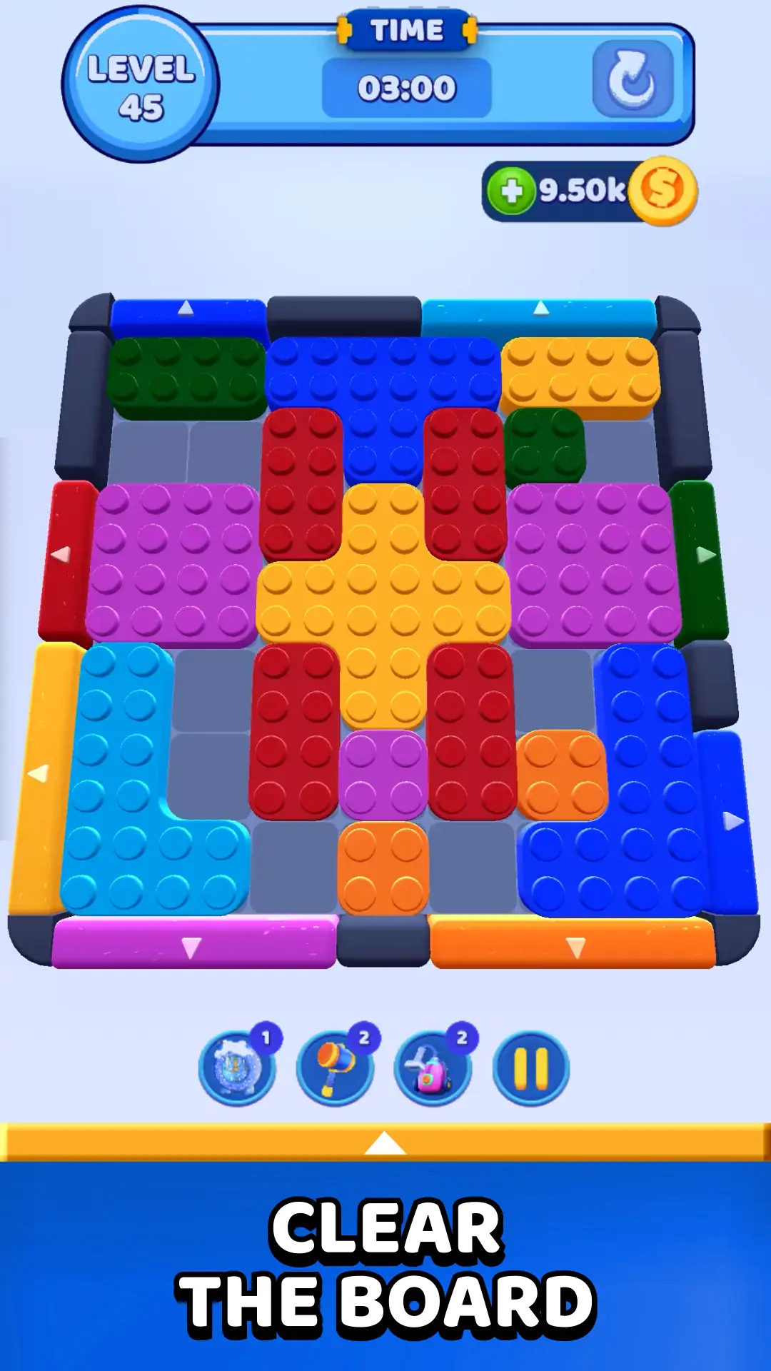 لقطة شاشة Color Block Jam %د