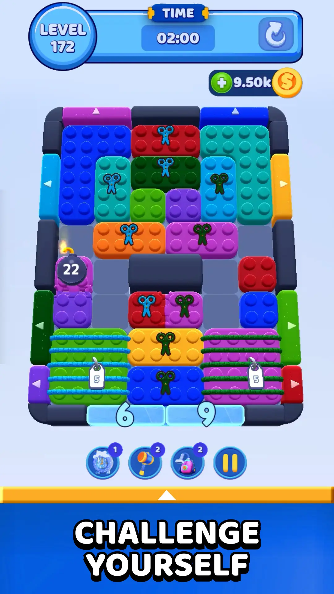لقطة شاشة Color Block Jam %د