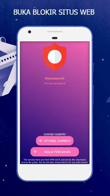 ภาพหน้าจอ Simolex Bokep VPN 3