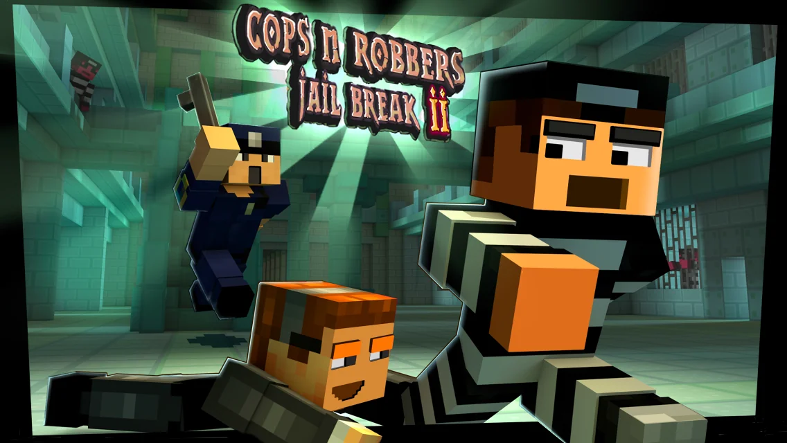 Zrzut ekranu Cops N Robbers: Prison Games 2 1