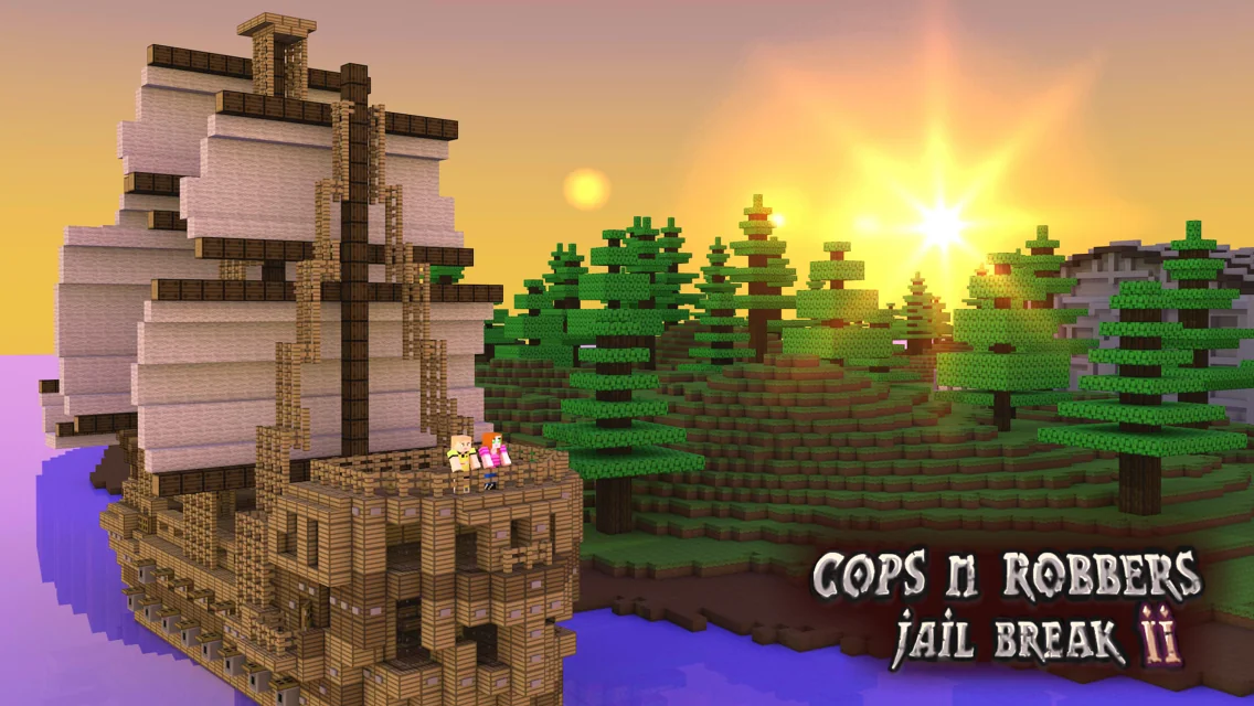 Zrzut ekranu Cops N Robbers: Prison Games 2 4