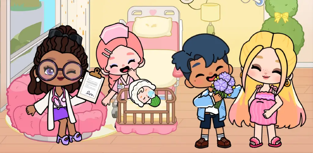 Aha World: Doll Dress-Up Game game cover art for Android