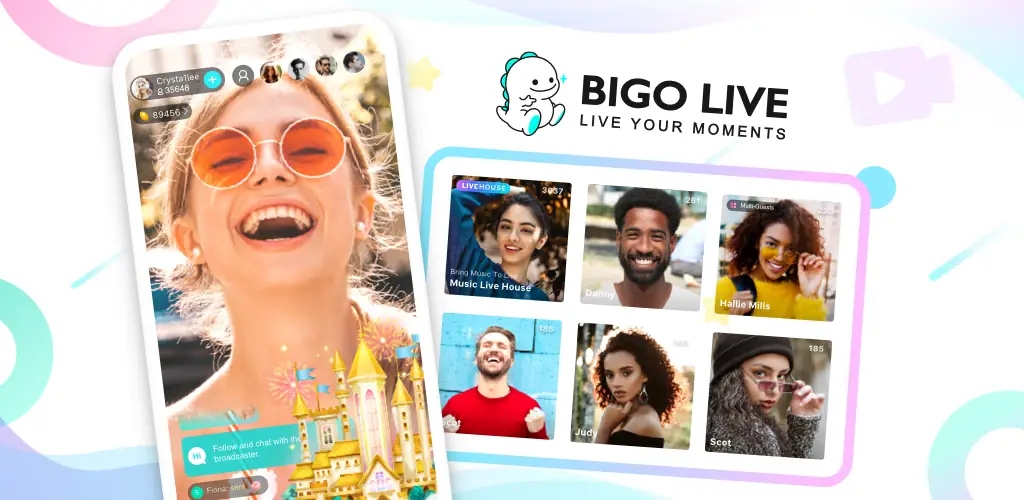 Bigo Live приложение корица за Android