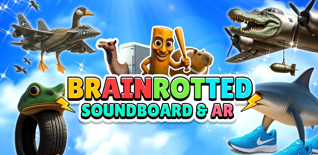 Brainrotted Soundboard & AR 游戏 Android 封面艺术