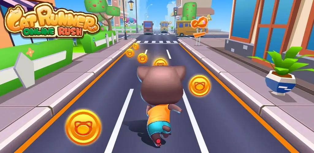 Cat Runner hra obálka pro Android