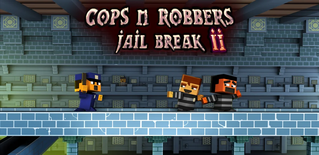Cops N Robbers: Prison Games 2 gra okładka dla Androida