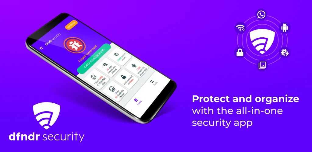 dfndr security aplikace obálka pro Android