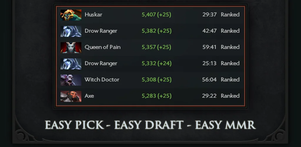Easy pick for Dota 2 应用程序 Android 封面艺术