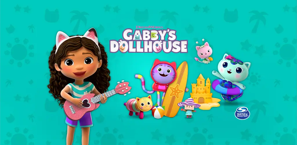 Gabbys Dollhouse: Games & Cats гра обкладинка для Android