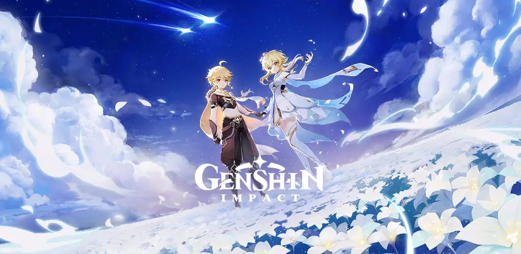 Genshin Impact खेल Android के लिए कवर आर्ट