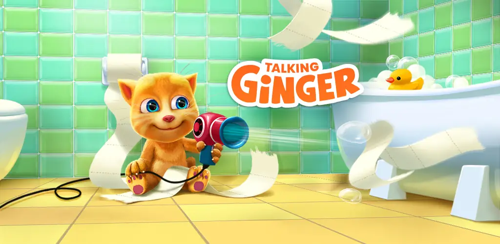 Talking Ginger додаток обкладинка для Android