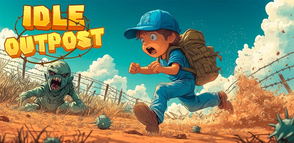 Idle Outpost: Upgrade Games игра корица за Android